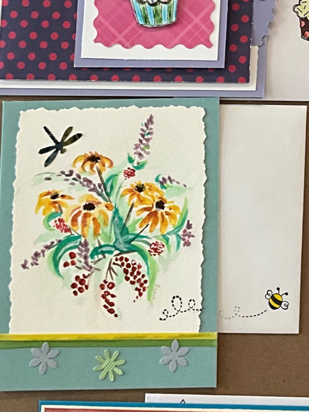 New! Handcrafted Designer Notecards - Picture 16 of 16